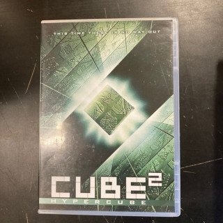 Cube 2 - Hypercube DVD (VG+/M-) -kauhu/sci-fi-